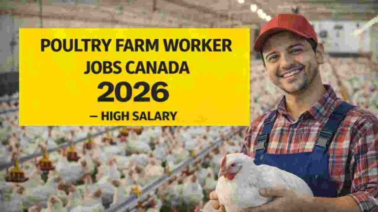 Poultry Farm Worker Jobs Canada 2026 – High Salary Farm & Agriculture Hiring (CAD)