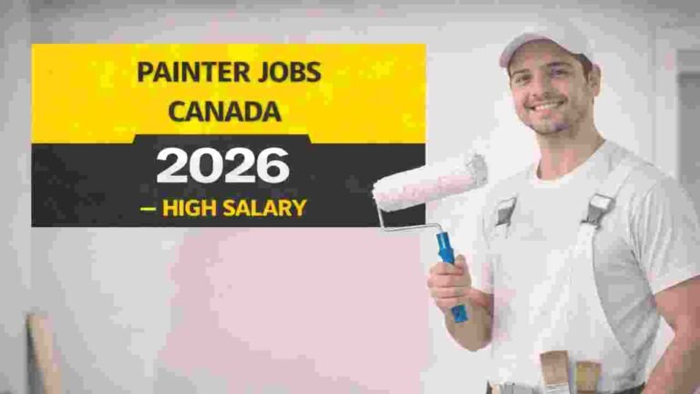 Painter Jobs Canada 2026 – High Salary Construction & Industrial Painter Hiring (CAD)