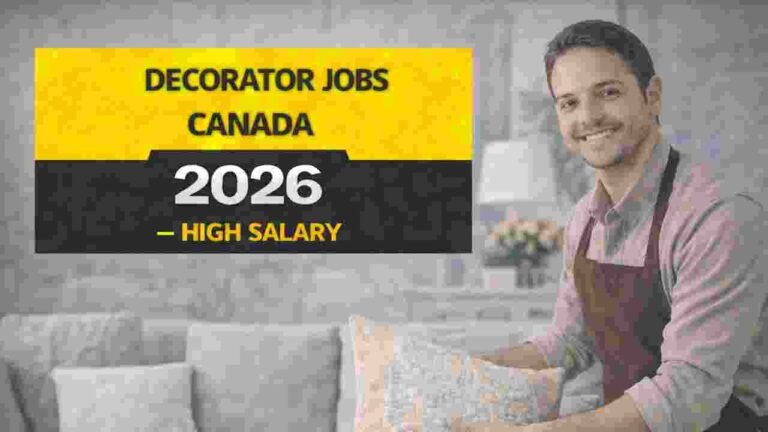 Decorator Jobs Canada 2026 – High Salary Interior & Event Decorating Hiring (CAD)