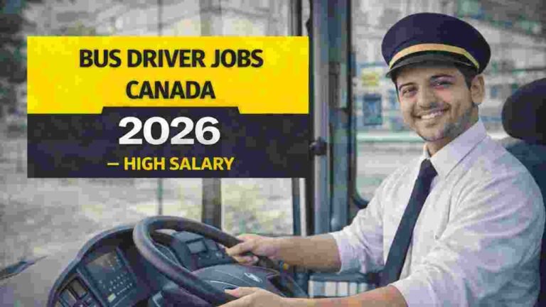 Bus Driver Jobs Canada 2026 – High Salary Transit, School & Coach Driver Hiring (CAD)