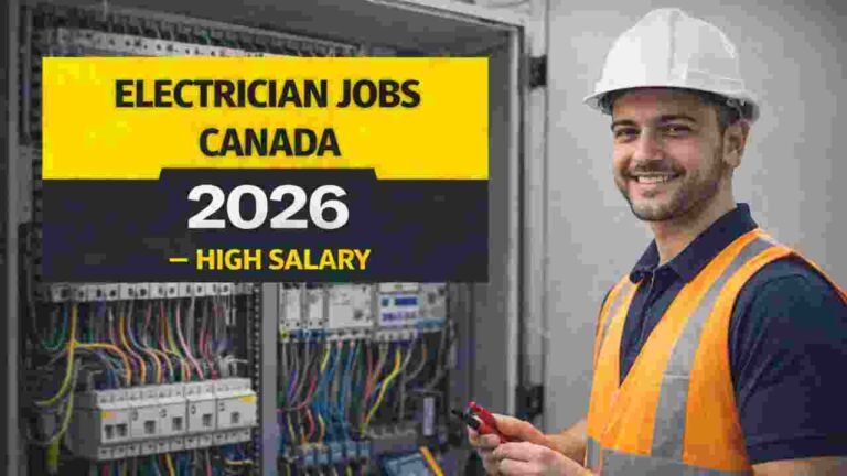 Electrician Jobs Canada 2026 – High Salary Construction & Industrial Hiring (CAD)