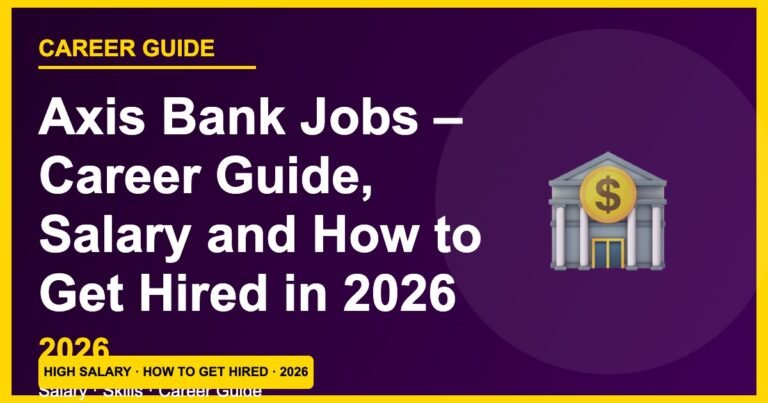 Axis Bank Jobs 2026: Salary ₹18,000–₹44,000, Skills & How to Apply