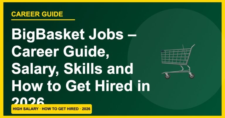BigBasket Jobs 2026: Salary, Requirements & How to Get Hired