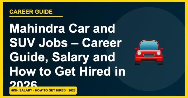 Mahindra Jobs 2026: Salary ₹16,000–₹37,000, Skills & How to Apply