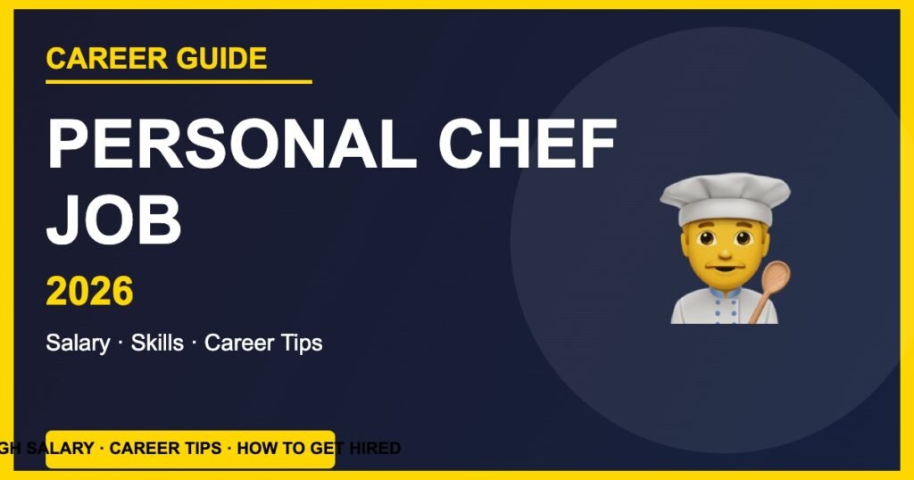 Personal Chef Job – Career Guide, Salary, Skills and How to Get Hired in 2026