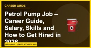 Petrol Pump Jobs 2026: Salary, Eligibility & How to Apply (No Degree) Petrol Pump Jobs 2026: Salary, Eligibility & How to Apply (No Degree)