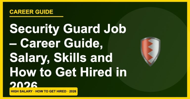 Security Guard Jobs 2026: Salary, PSARA Training & How to Get Hired Fast