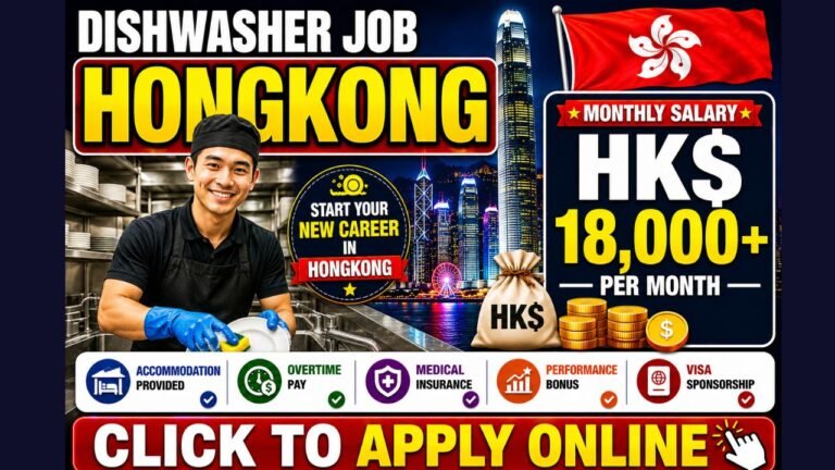 Hong Kong Dishwasher Jobs