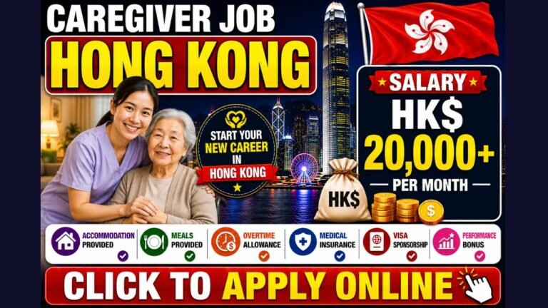 Caregiver Jobs in Hong Kong