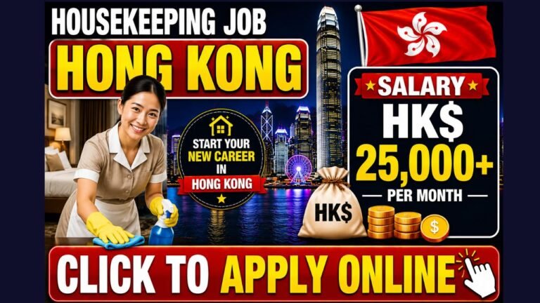 Hong Kong Housekeeping Jobs