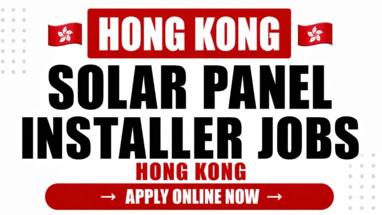 Generator and Power Backup Assistant Jobs in Hong Kong 2026: Salary, Requirements and How to Apply