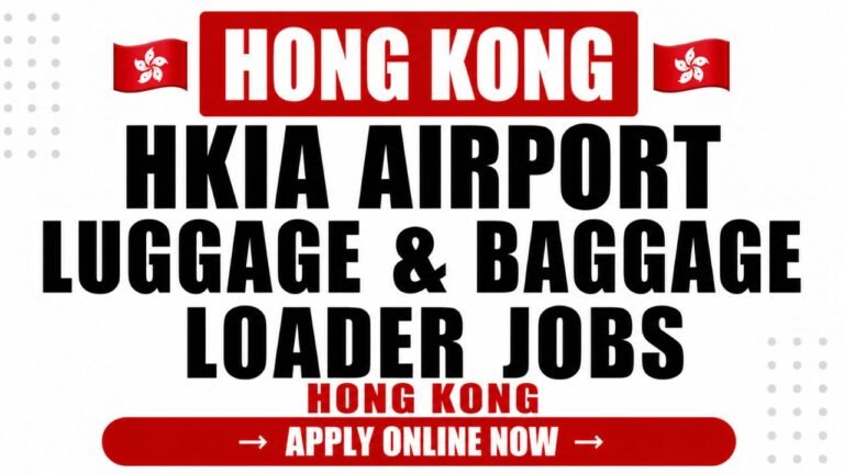 Cathay Pacific Cargo Ramp Handler Jobs in Hong Kong 2026: Salary, Requirements and How to Apply